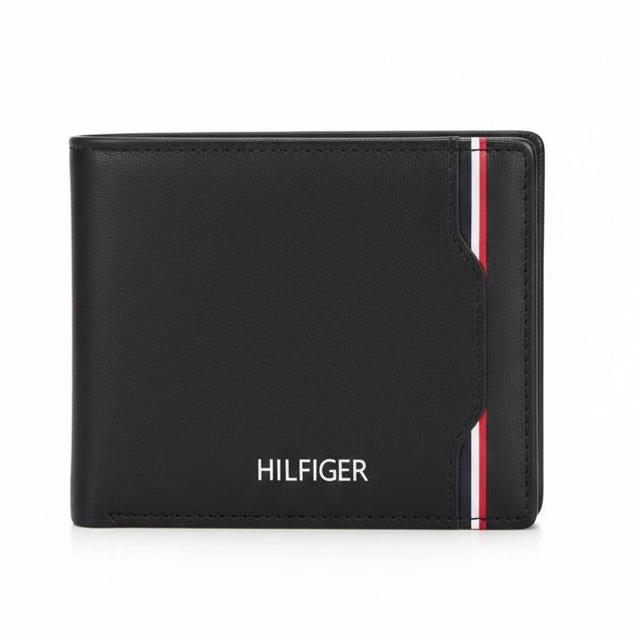 Hilfiger Black Wallet 🖤 Sleek & Classic