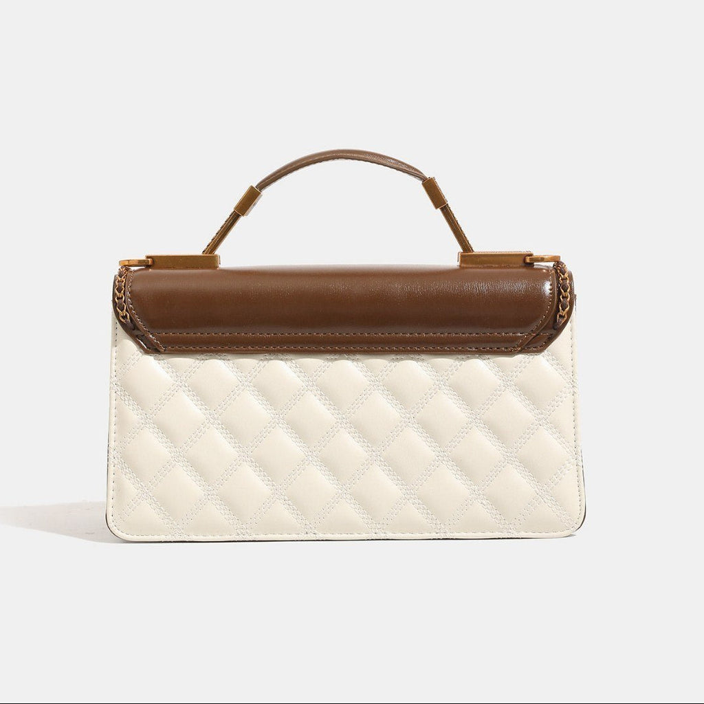 BANIVANT Cream & Brown Handbag 👜🤎 Chic Designer Style