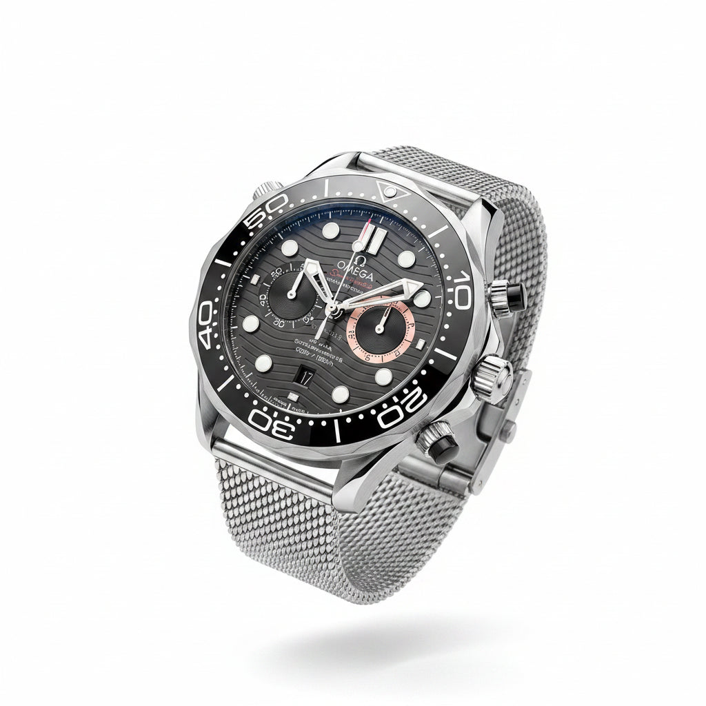 Omega Seamaster Professional Stainless Steel Chronograph