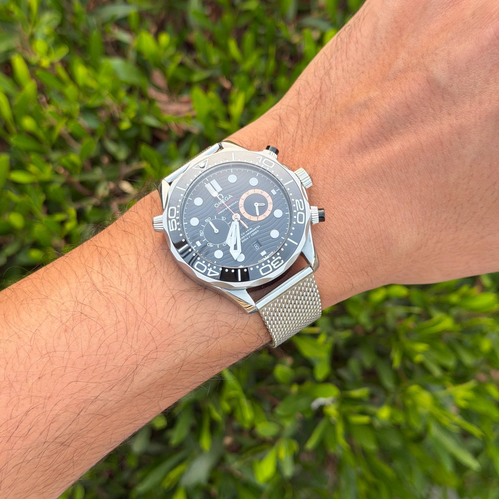 Omega Seamaster Professional Stainless Steel Chronograph