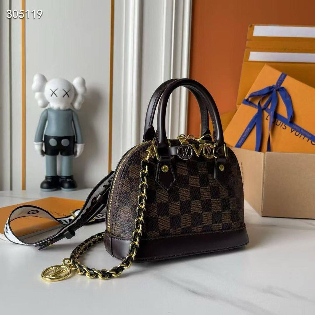 Louis Vuitton Damier Ebene Alma BB Top Quality Handbag