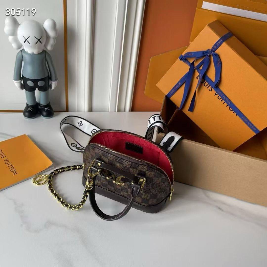 Louis Vuitton Damier Ebene Alma BB Top Quality Handbag