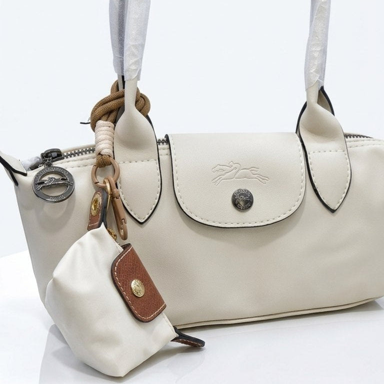 Longchamp Le Pliage Xtra M Soft Leather Shoulder Bag