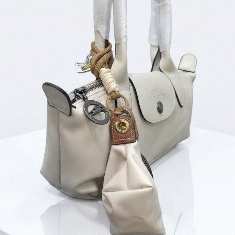 Longchamp Le Pliage Xtra M Soft Leather Shoulder Bag