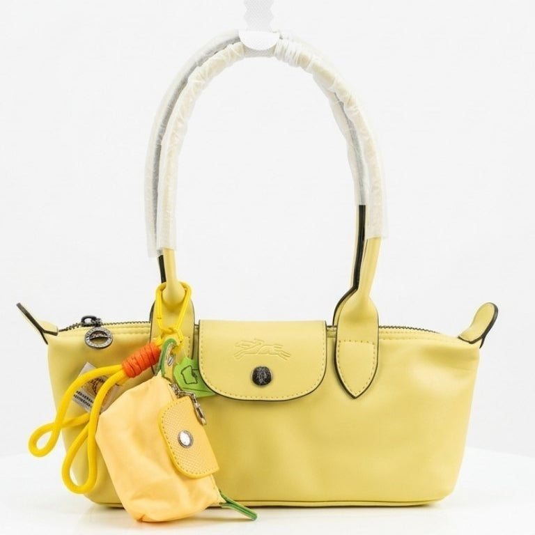 Longchamp Le Pliage Xtra M Soft Leather Shoulder Bag
