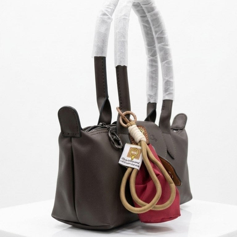 Longchamp Le Pliage Xtra M Soft Leather Shoulder Bag
