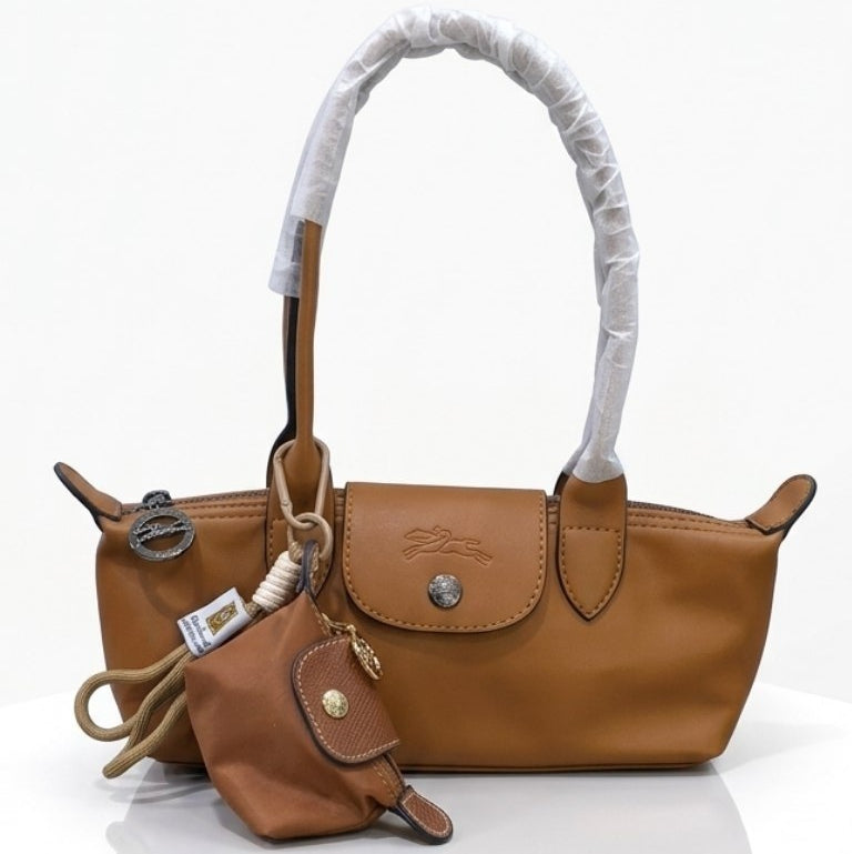 Longchamp Le Pliage Xtra M Soft Leather Shoulder Bag