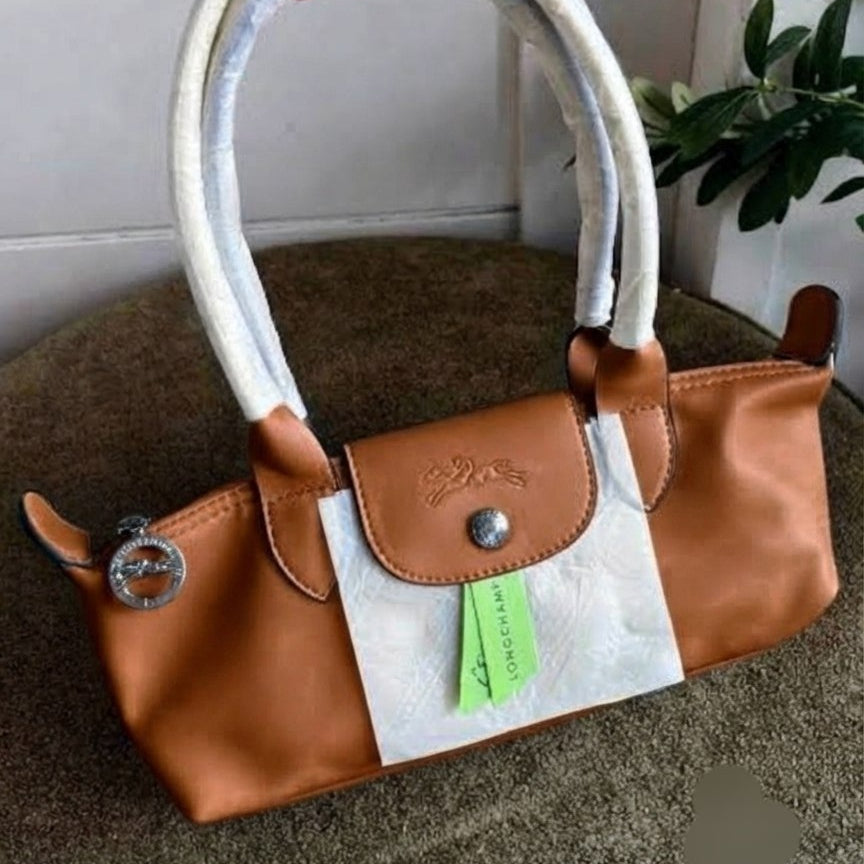 Longchamp Le Pliage Xtra M Soft Leather Shoulder Bag