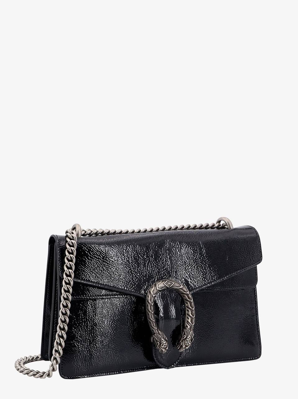 Gucci Dionysus Burgundy Patent Leather Shoulder Bag