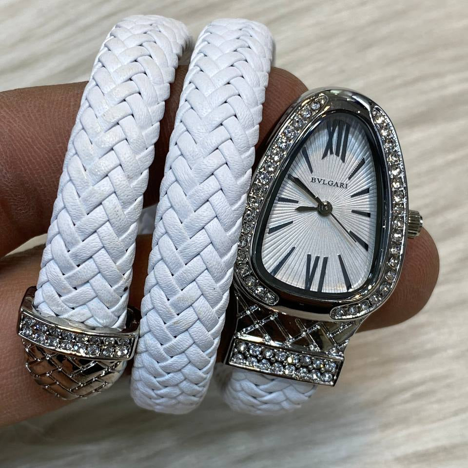 Bulgari Women's Watch: Stainless Steel or Leather ⌚🍀