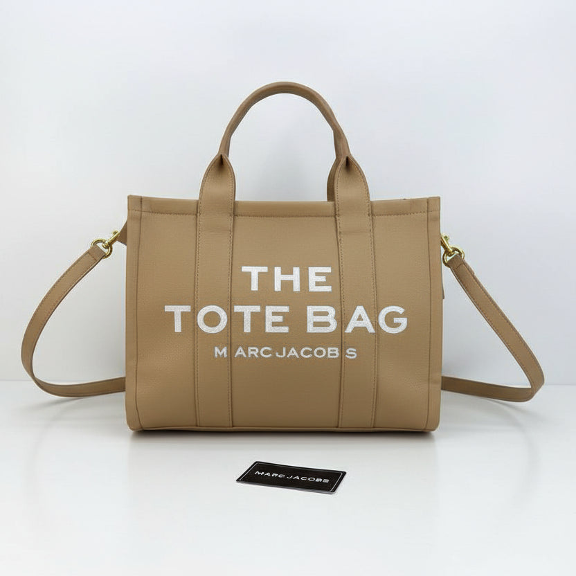 Marc Jacobs The Tote Bag in Camel Pebbled Leather 👜✨🤎