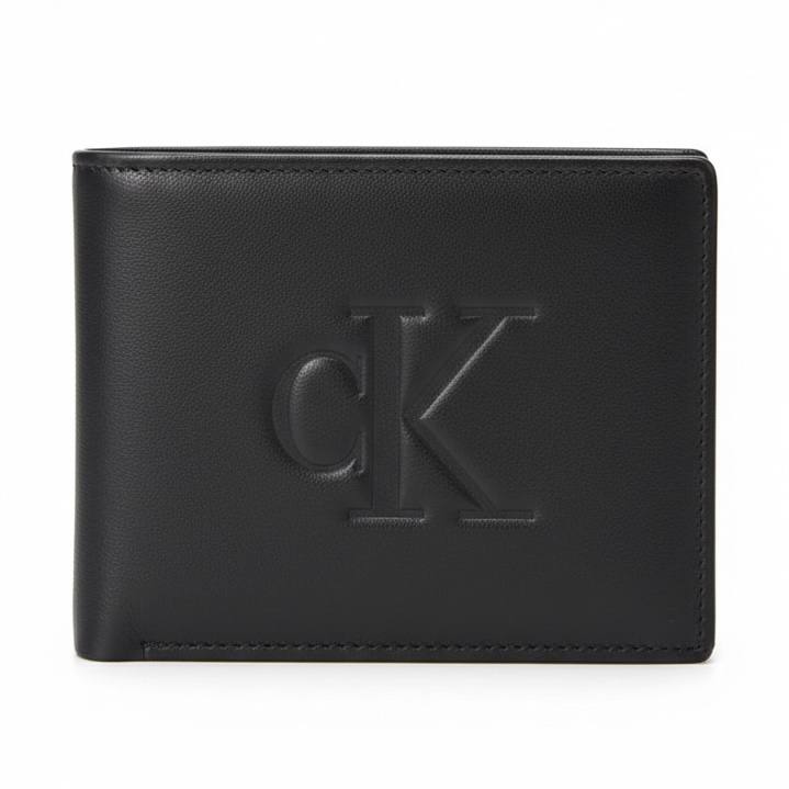Calvin Klein Black Leather Wallet with Box 🖤💼🎁