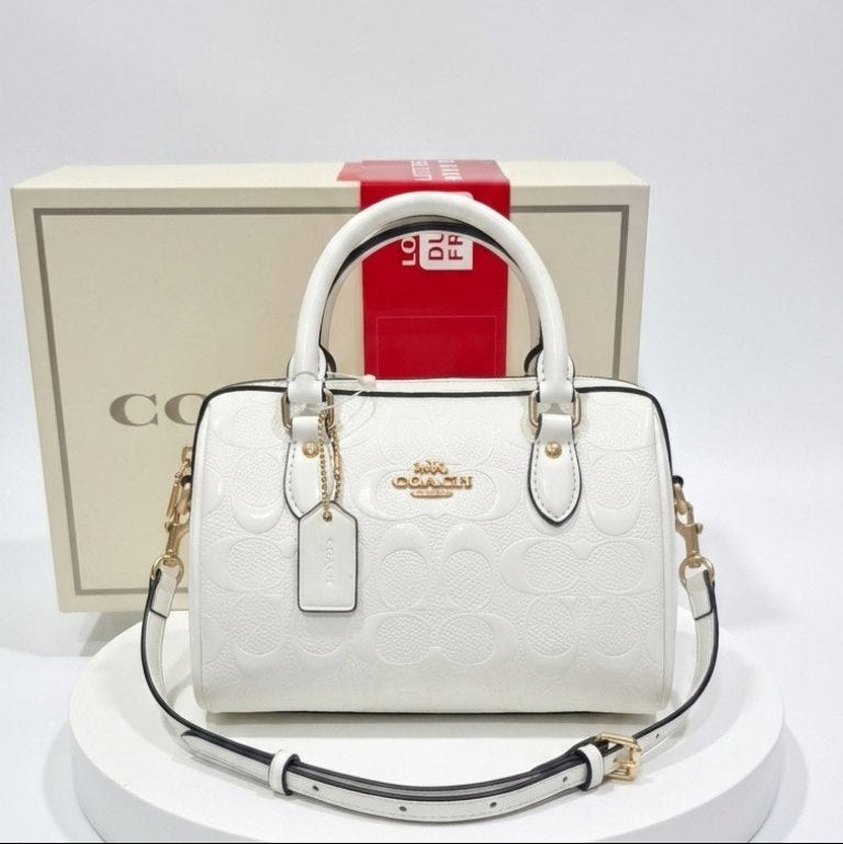 Coach Mirror Bag in Red ❤️ Luxury Crossbody with Golden Box ✨
