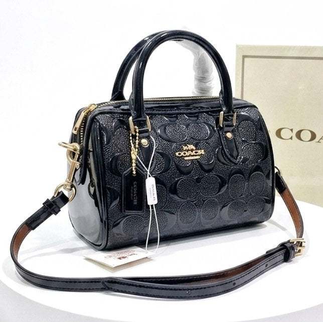 Coach Mirror Bag in Red ❤️ Luxury Crossbody with Golden Box ✨