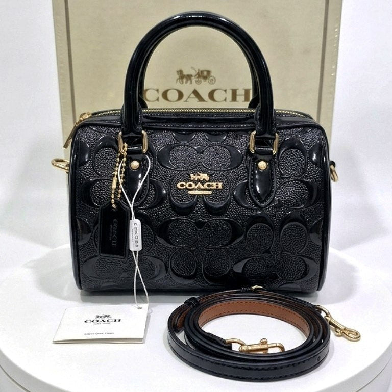 Coach Mirror Bag in Red ❤️ Luxury Crossbody with Golden Box ✨
