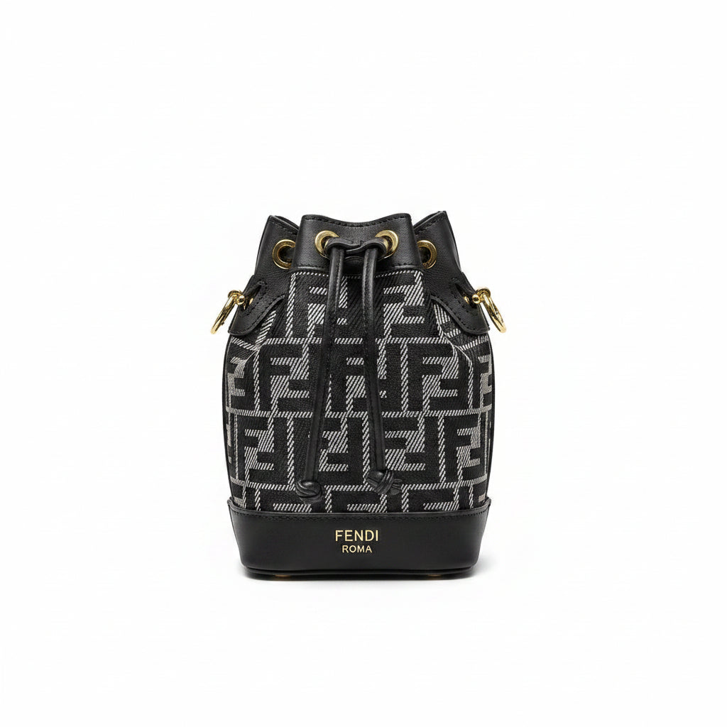 Fendi Color-Block Bag 🖤🤍💙🤎