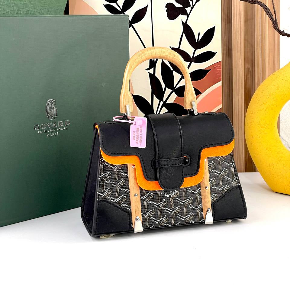 GOYARD Brown Top Handle Bag 💼🧡 With Box