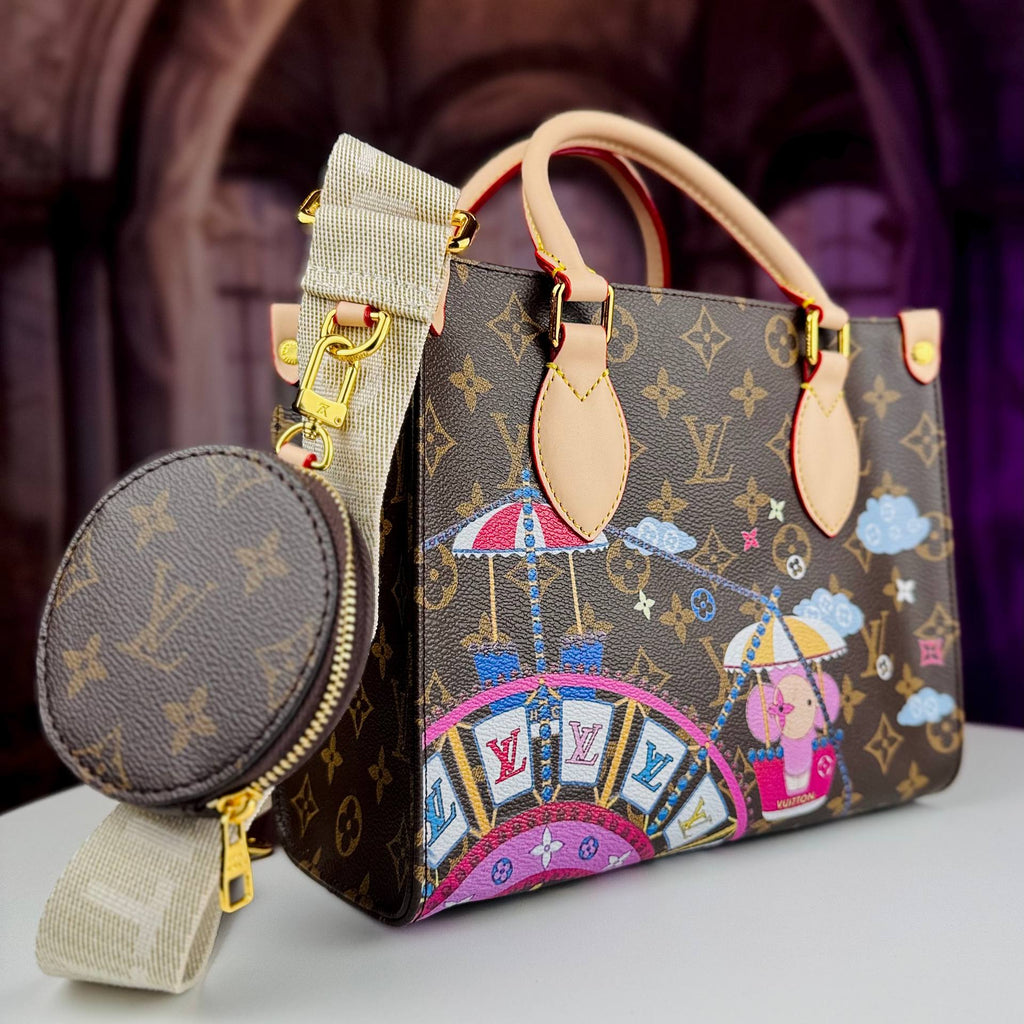 Louis Vuitton Carnival Monogram Canvas Bag with Coin Pouch 🎡👜✨