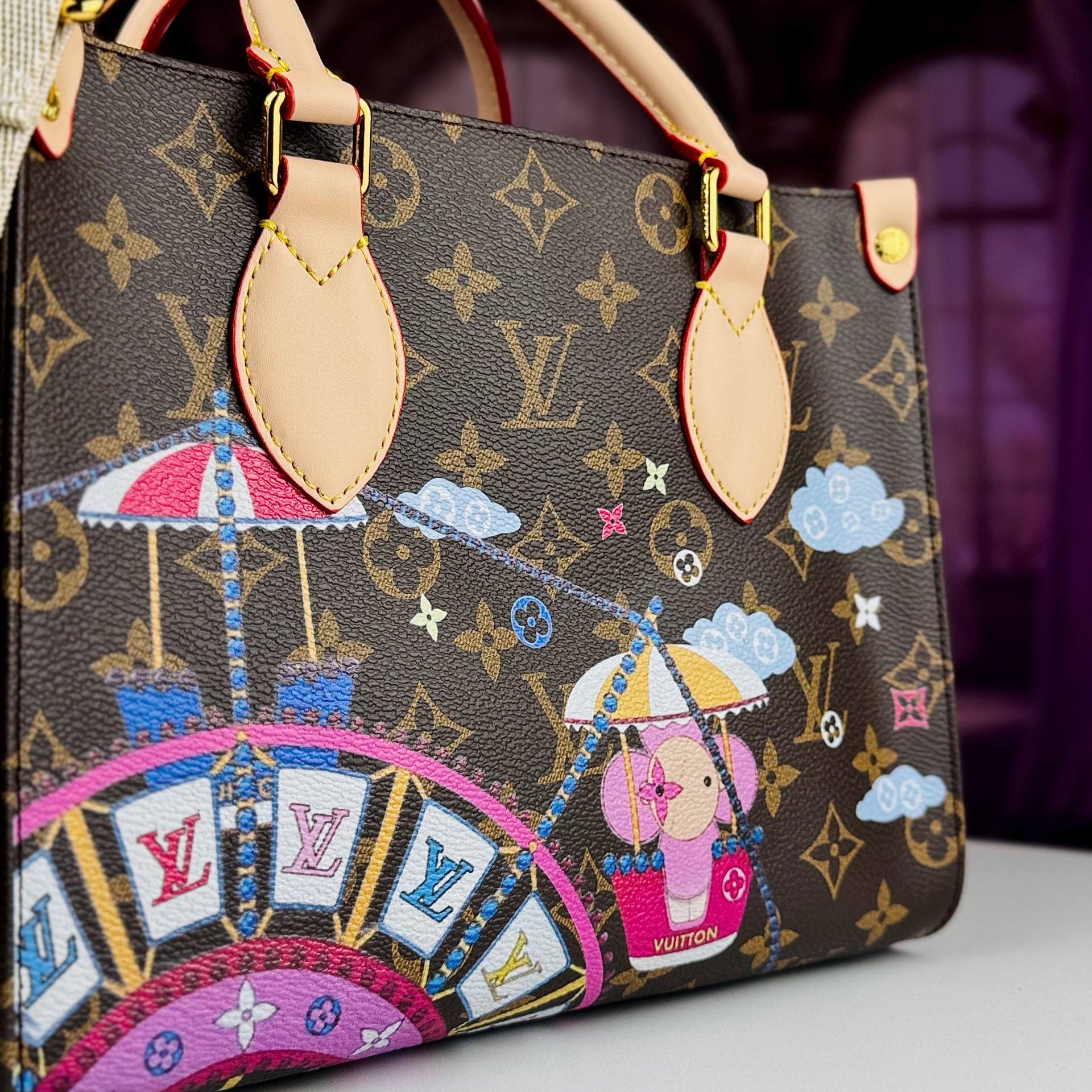 Louis Vuitton Carnival Monogram Canvas Bag with Coin Pouch 🎡👜✨