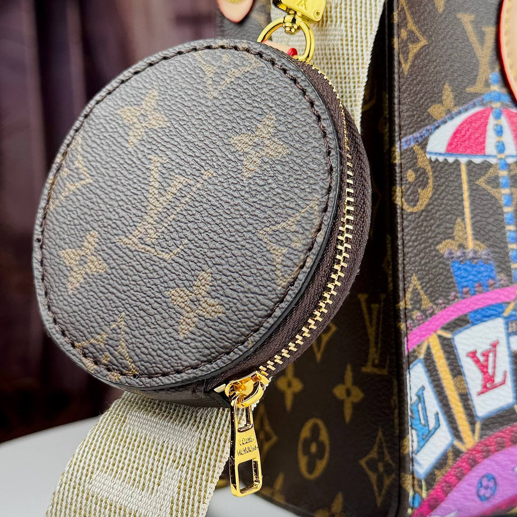 Louis Vuitton Carnival Monogram Canvas Bag with Coin Pouch 🎡👜✨