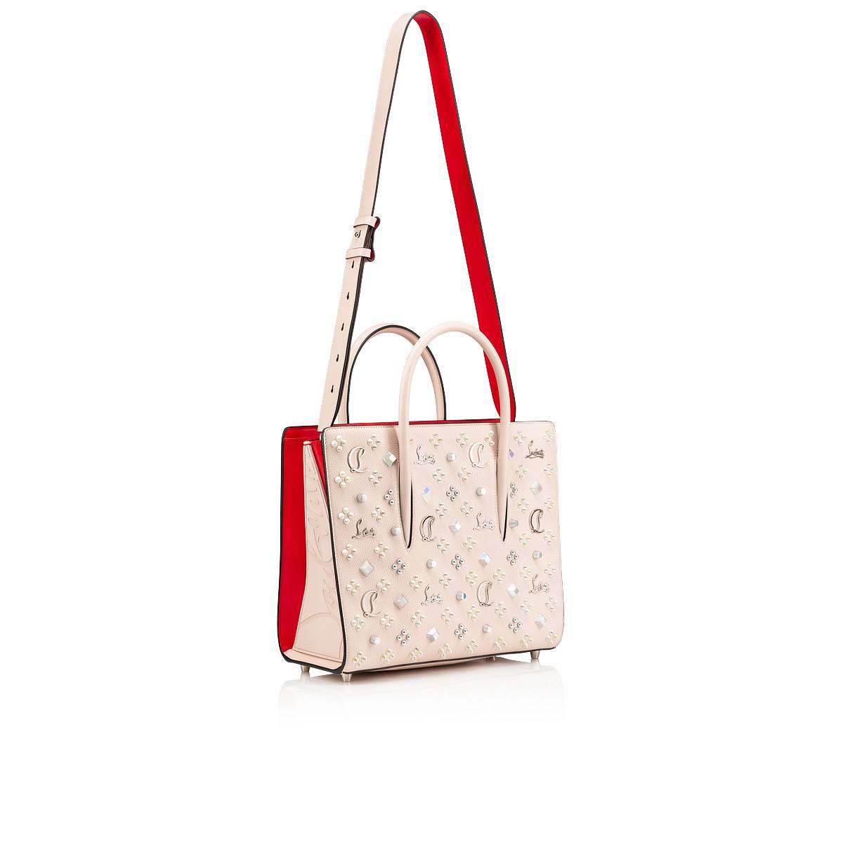 Christian Louboutin Studded Monogram Leather Tote Bag 🖤👠