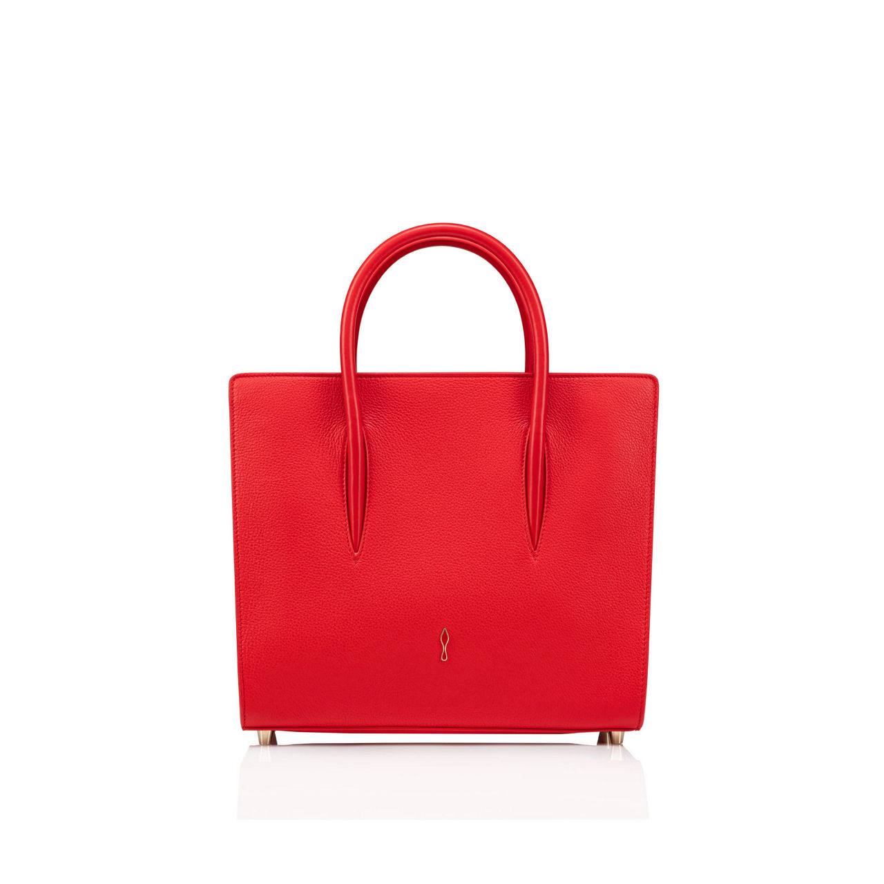 Christian Louboutin Studded Monogram Leather Tote Bag 🖤👠