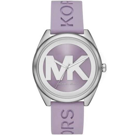 Michael Kors Logo Silicone Lavender Watch ⌚💜✨