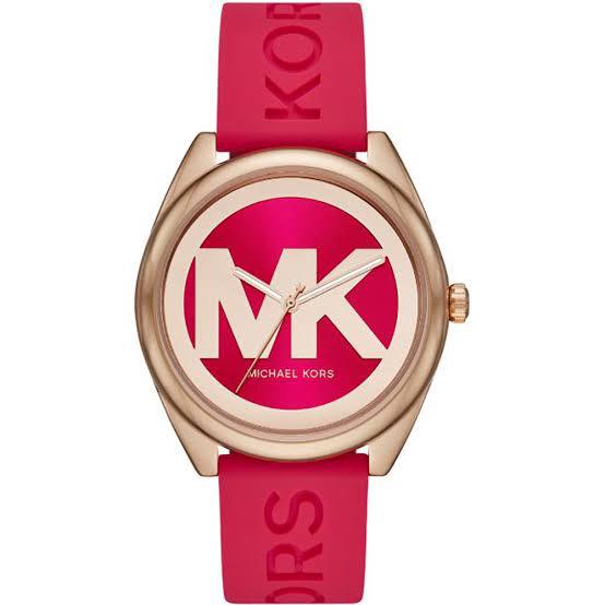 Michael Kors Logo Silicone Lavender Watch ⌚💜✨
