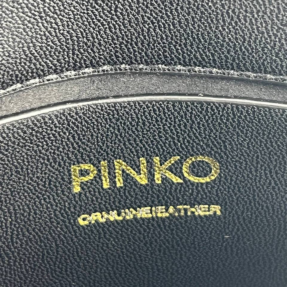 Pinko Quilted Shoulder Bag with Whimsical Gold Charms 🕊️💖✨