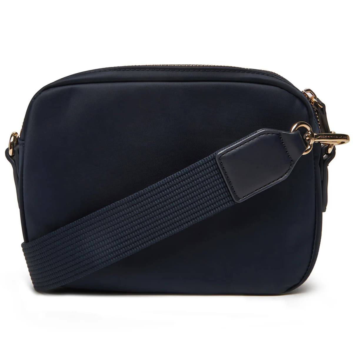 Tommy Hilfiger Navy Blue Crossbody Bag with Gold-Tone Hardware 👜✨