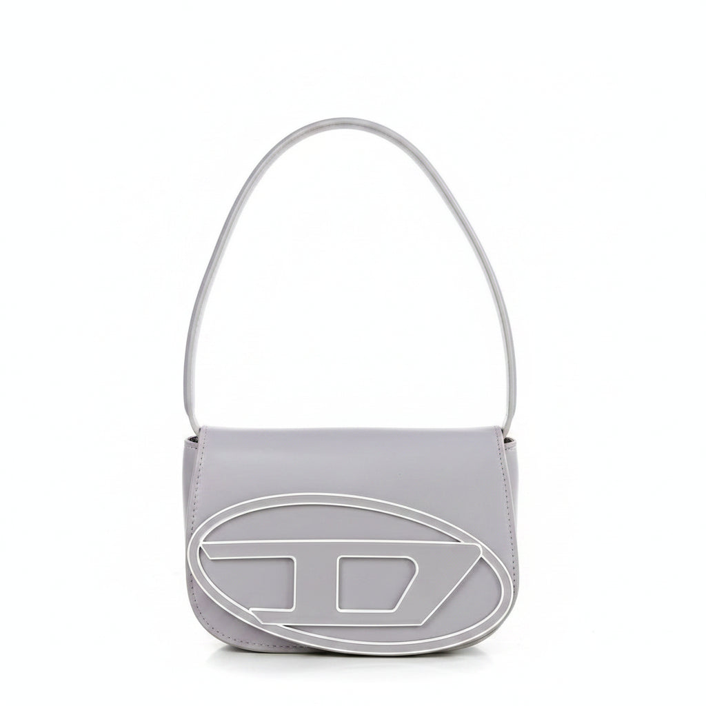 Diesel Signature Logo Shoulder Bag in Pastel Tones 👜✨