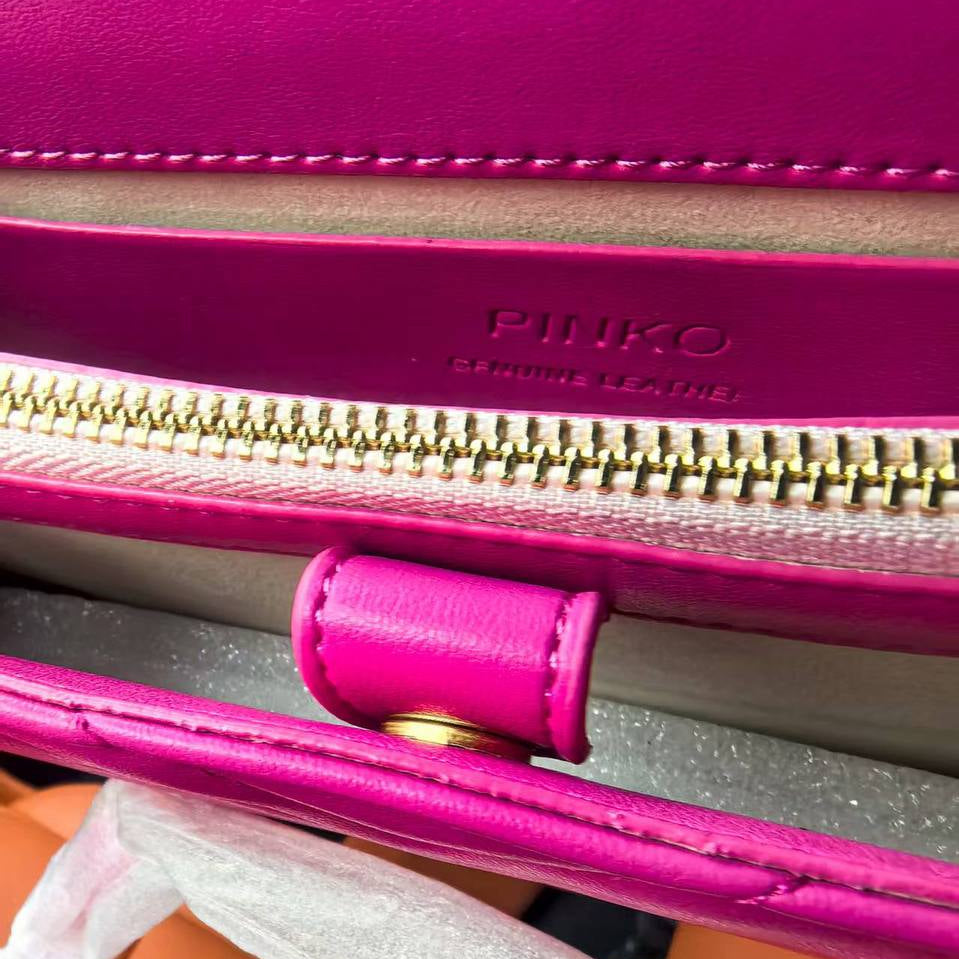 PINKO Studded Crossbody Bag with Signature Bird Hardware 🖤✨