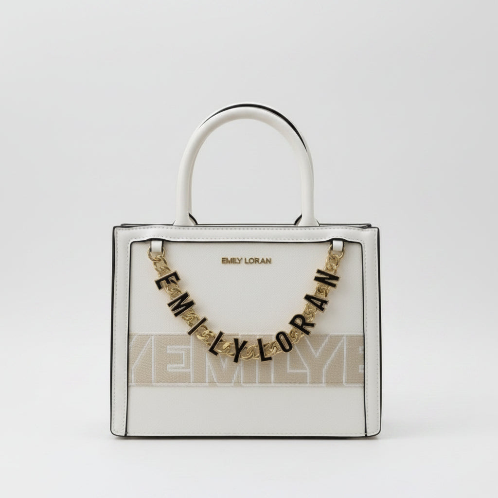 Emily Loran Chic Monochrome Crossbody Handbag 👜✨