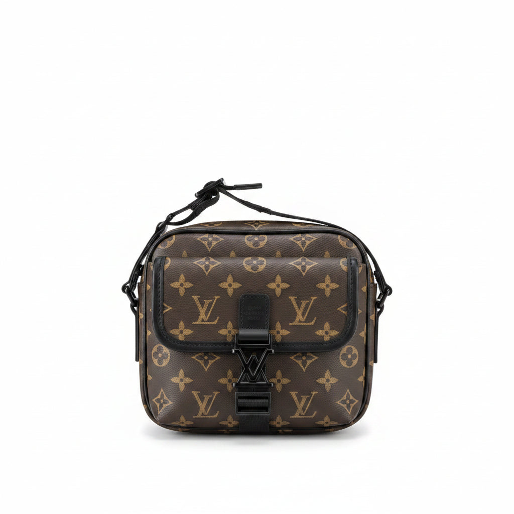 Louis Vuitton Monogram Buckle Crossbody Bag
