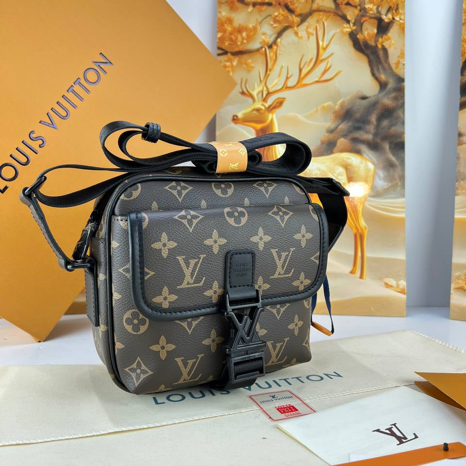 Louis Vuitton Monogram Buckle Crossbody Bag