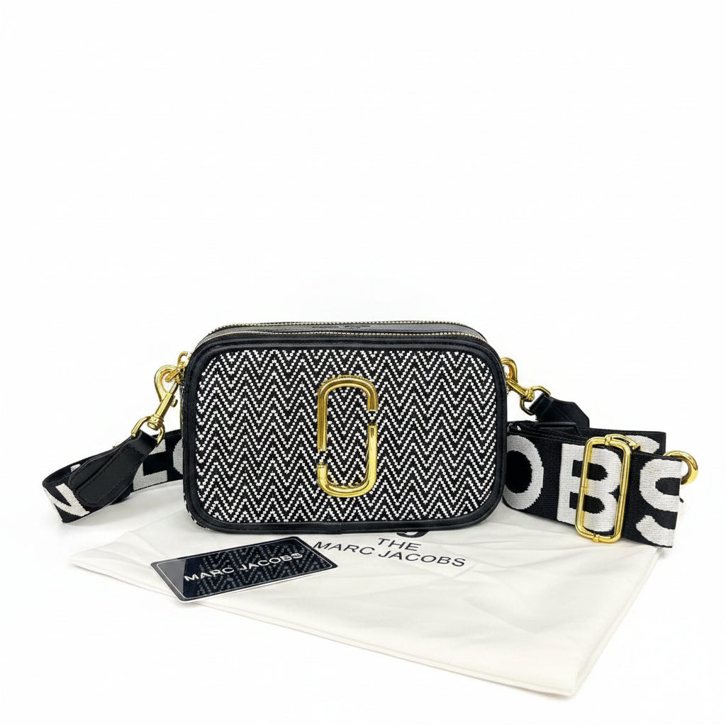 Marc Jacobs Snapshot Camera Bag with Gold Hardware