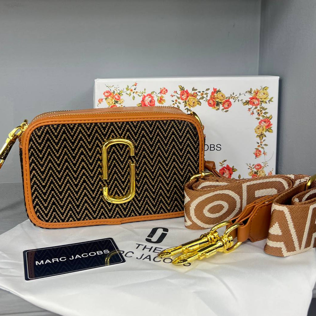 Marc Jacobs Snapshot Camera Bag with Gold Hardware