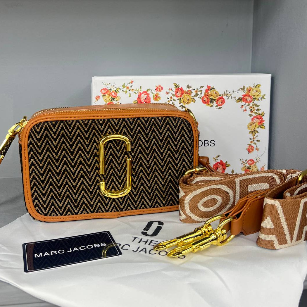 Marc Jacobs Snapshot Camera Bag with Gold Hardware