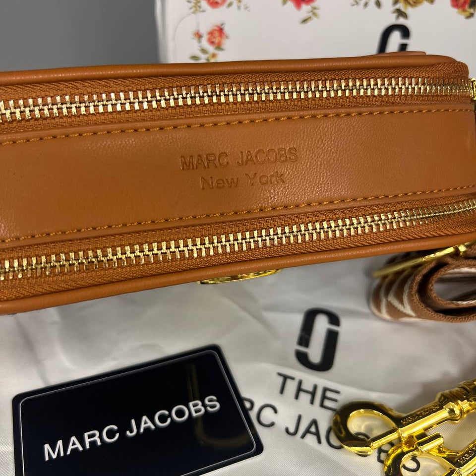 Marc Jacobs Snapshot Camera Bag with Gold Hardware
