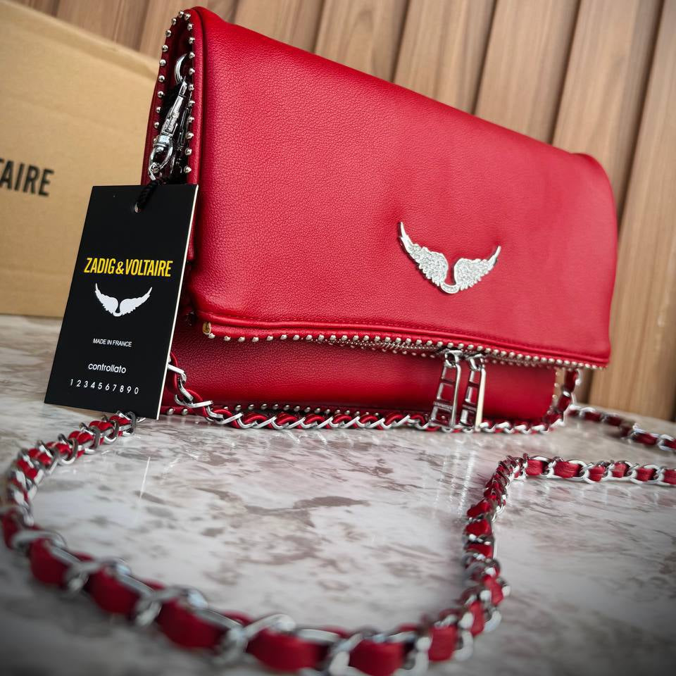 Zadig & Voltaire Rock Leather Chain Bag