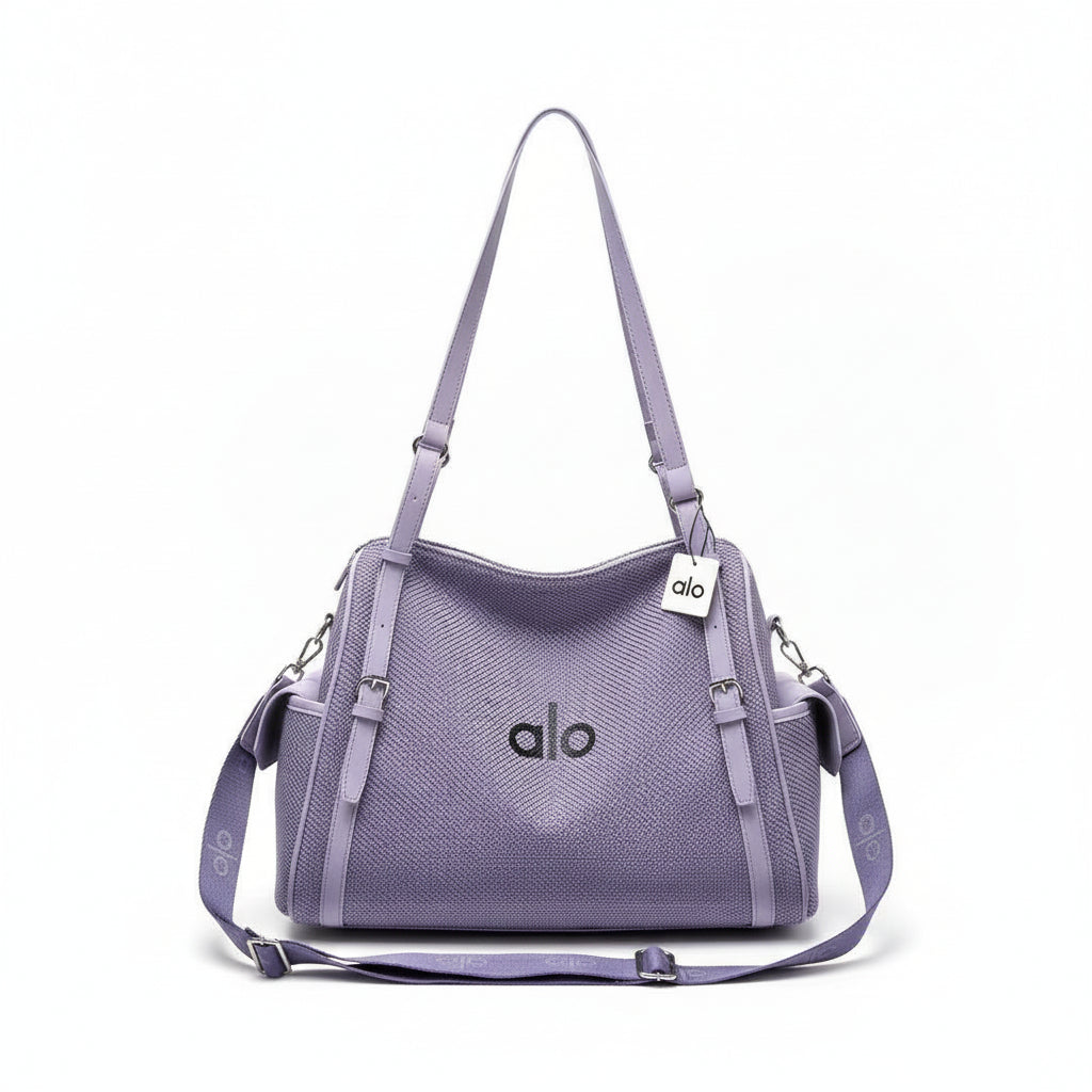 Alo Large Lavender Sport Tote