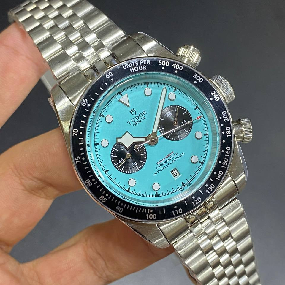 Tudor Blaken Chronograph Gradient Dial Stainless Steel Watch