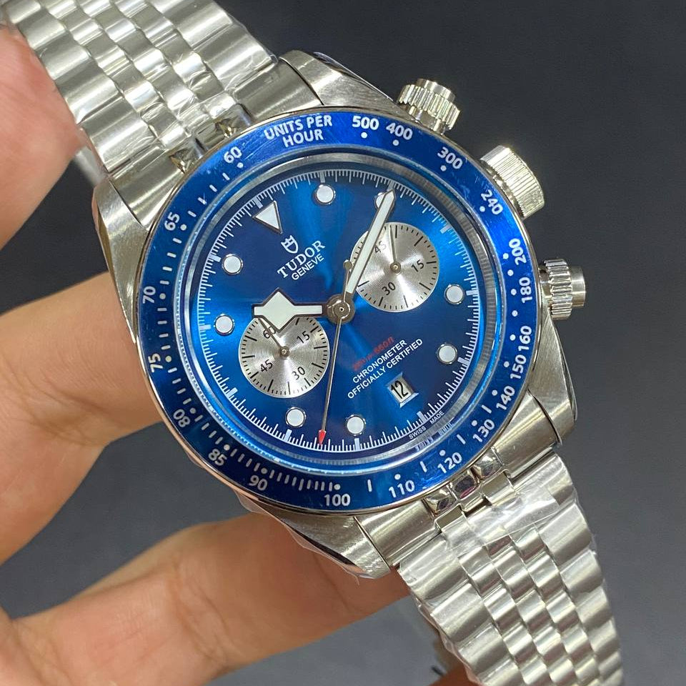 Tudor Blaken Chronograph Gradient Dial Stainless Steel Watch