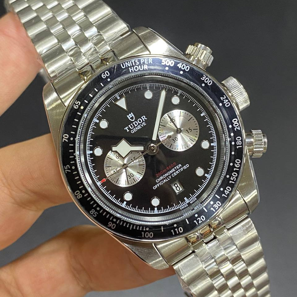 Tudor Blaken Chronograph Gradient Dial Stainless Steel Watch
