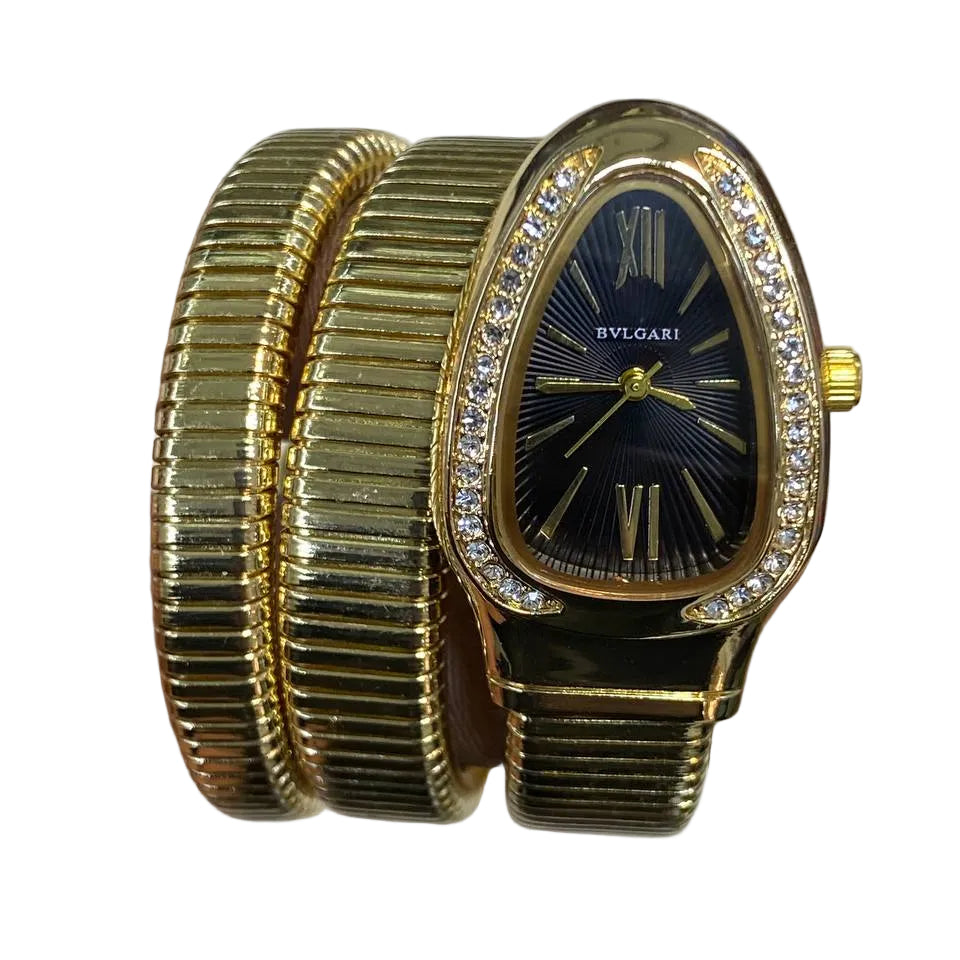 Bvlgari Gold-Tone Stainless Steel Women's Watch ⌚✨