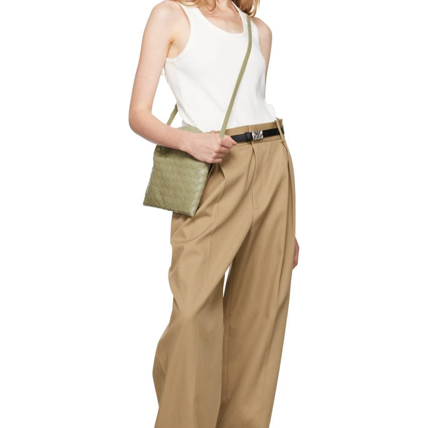 Bottega Veneta Tri-Color Woven Bag 💚🤎🍷