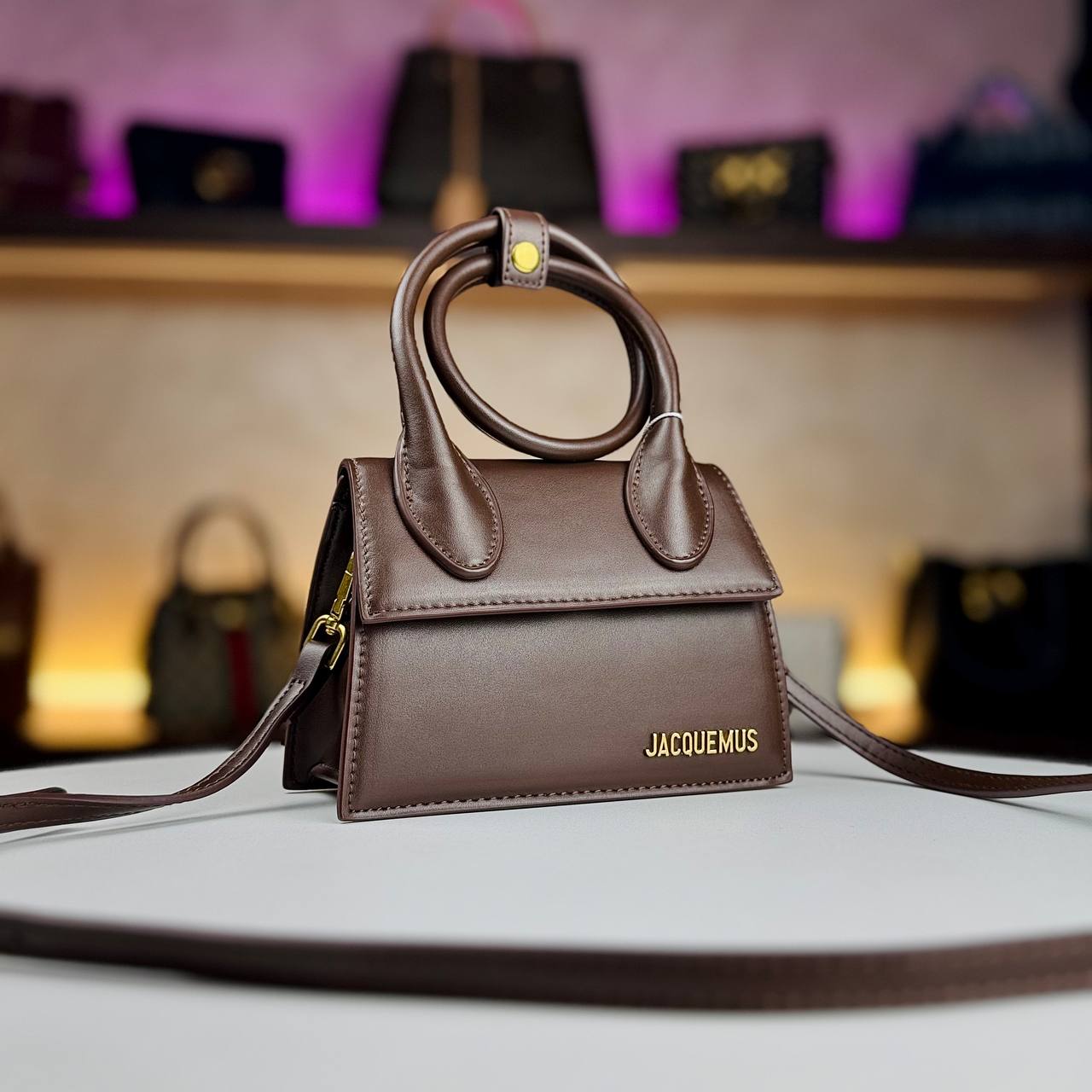 Jacquemus Le Chiquito Noeud Multi Color Handbag 👜🌿✨