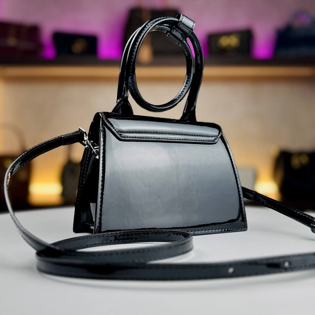 Jacquemus Le Chiquito Noeud in Burgundy Patent Leather 👜🍒✨