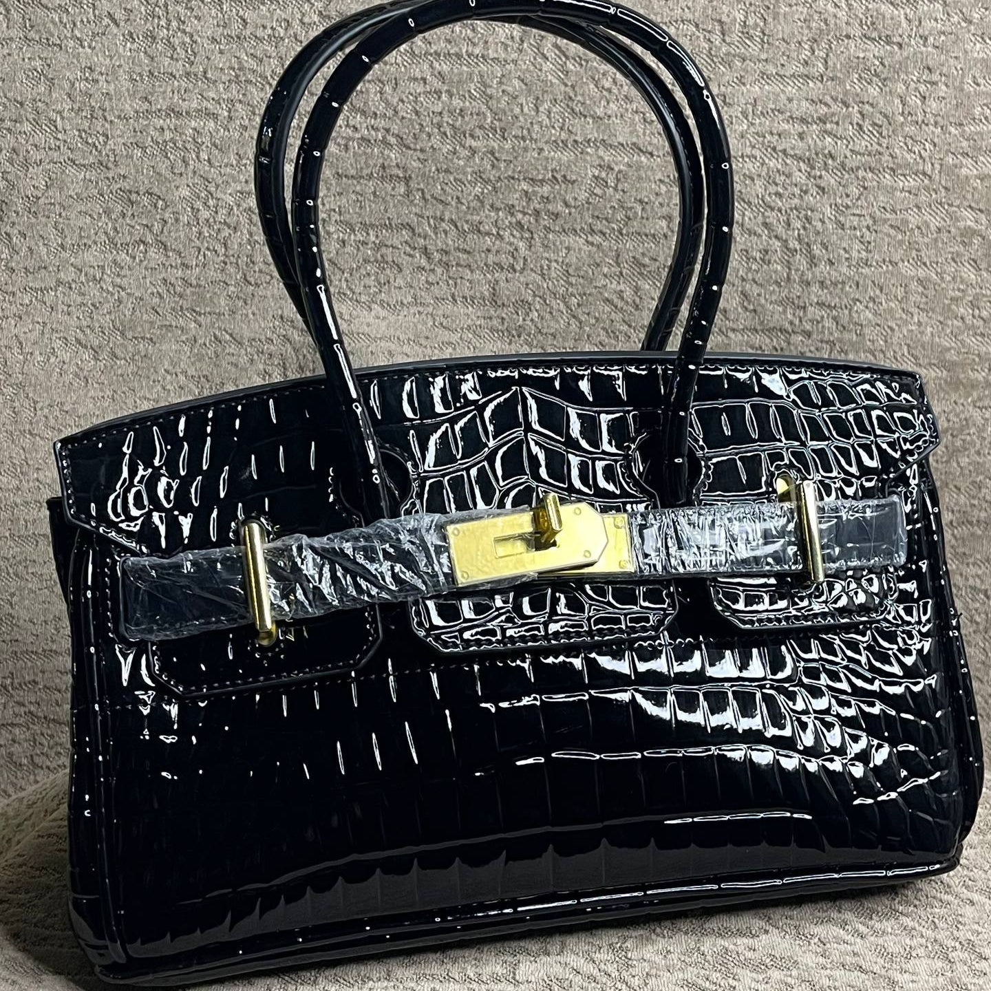Hermès Colorblock Bag 👜 Red, White & Brown Accent