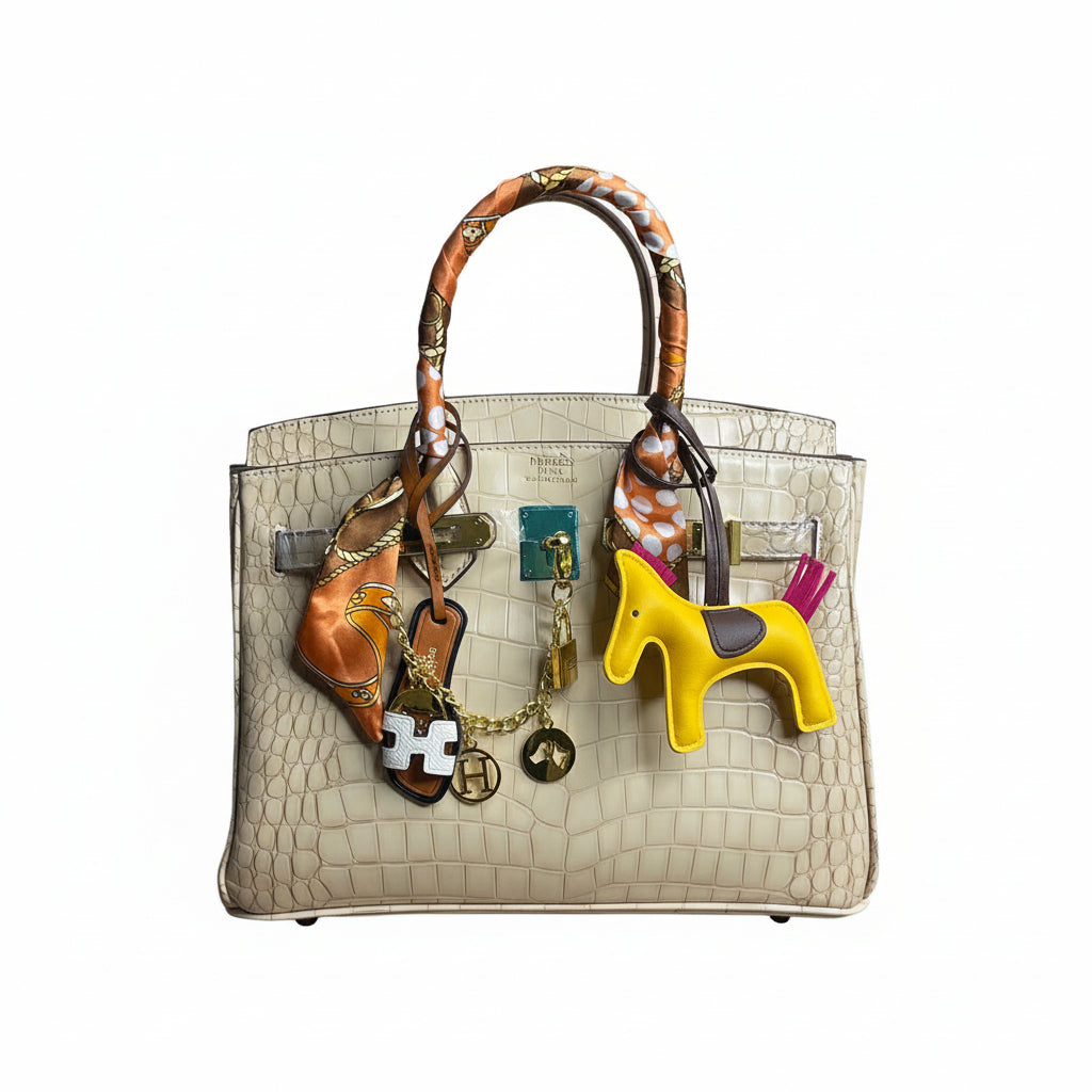 Hermès Beige Bag 👜 Classic Style 💖